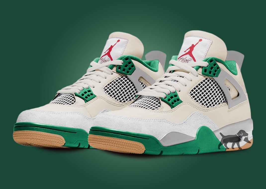 NIKE SB×AIR JORDAN 4 RETRO SP PINE GREEN