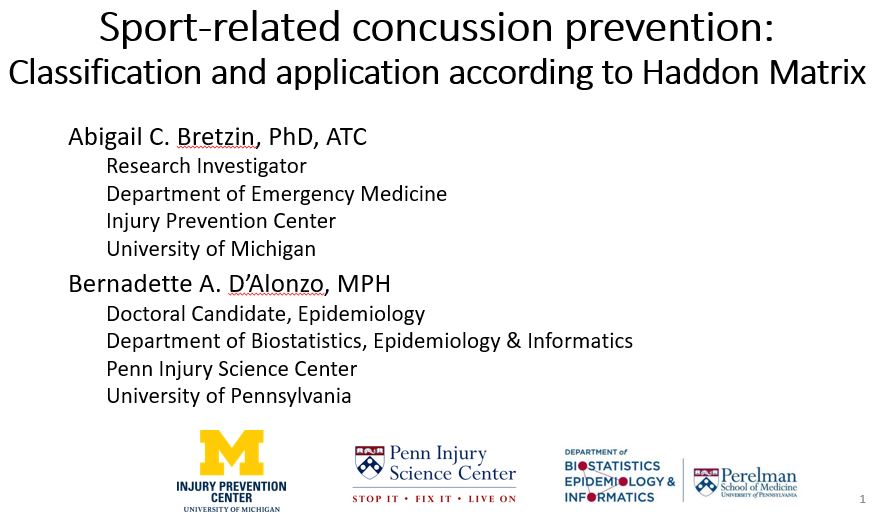 Bernadette D'Alonzo (@berndalonzo) on Twitter photo Presentation w/ <a href="/bretzina/">Abby Bretzin</a> this morning at #eata2023 on one of our favorite topics - #HaddonMatrix
Reflecting w/ this lens allows us to appreciate multi-dimensional opportunities for SRC🧠prevention beyond the individual (athlete) Presentation w/ <a href="/bretzina/">Abby Bretzin</a> this morning at #eata2023 on one of our favorite topics - #HaddonMatrix
Reflecting w/ this lens allows us to appreciate multi-dimensional opportunities for SRC🧠prevention beyond the individual (athlete)