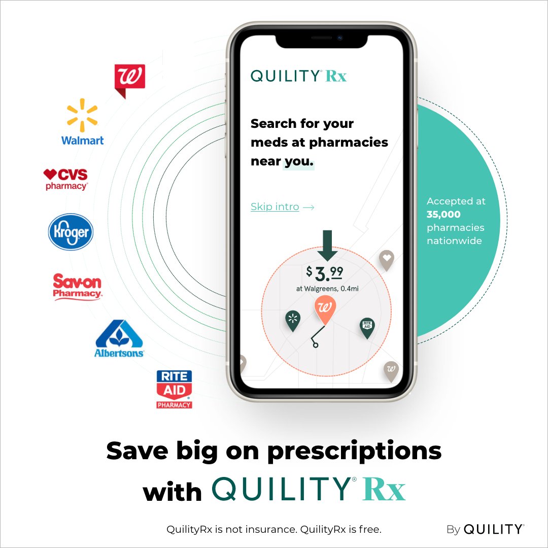 SpieldennerSFG's tweet photo. We LOVE saving on our prescriptions with QuilityRx!  

Visit https://t.co/qsL5hYsYmG to sign up today to start saving!⁠ Your group number is QRX0002217 when prompted.⁠

#sfg1 #quilityrx #savingmoney #savings #notinsurance https://t.co/sTBnmFG9WF