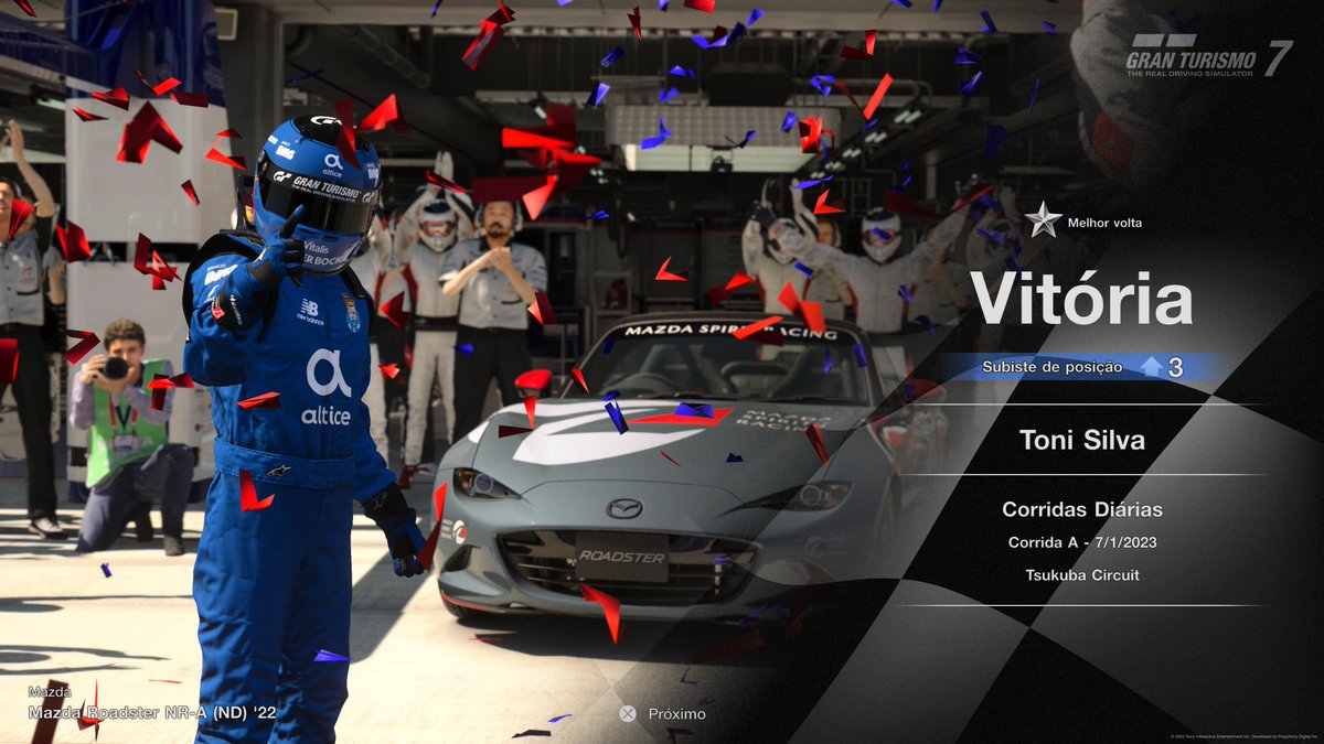 A primeira de muitas?
#PS5Share, #GranTurismo7