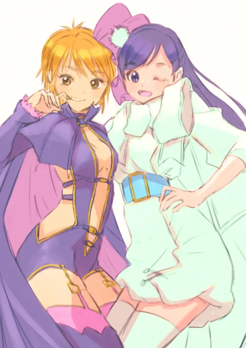 黒兎と白兎 