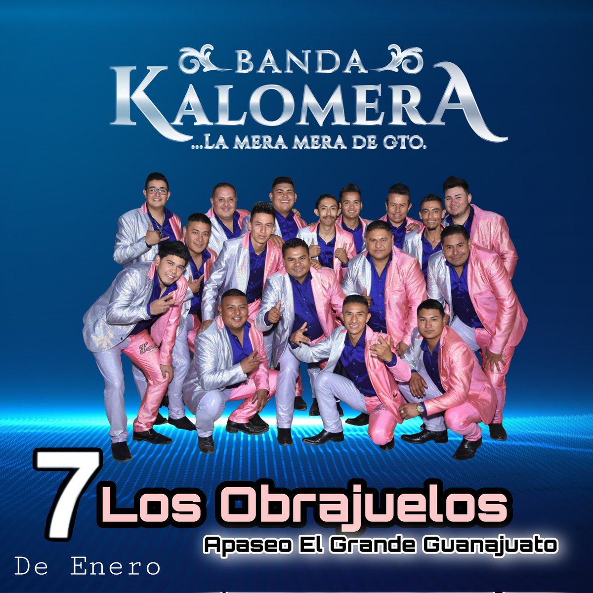 BKalomera's tweet photo. Hoy 7 de enero nos vemos en Los obrajuelos para disfrutar de toda nuestra música 💯🤠🤠🤠🤠

Banda Kalomera
#SomosKalomeros 
No Paramos oiga 🔥 https://t.co/AIyFmSzUrW