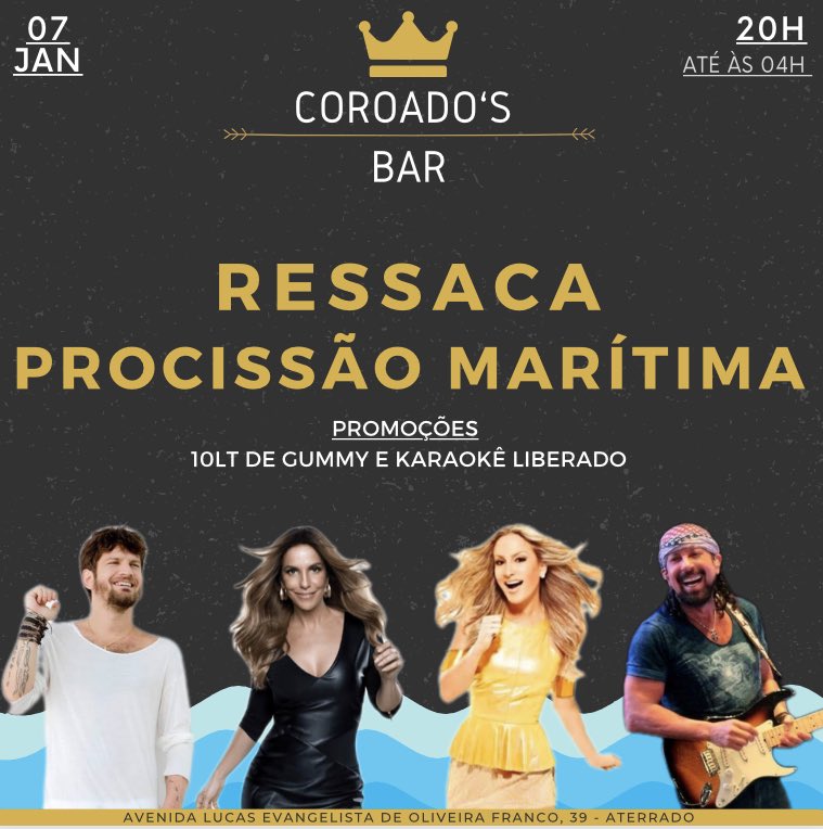 coroadosbar's tweet image. Saudades procissão marítima…