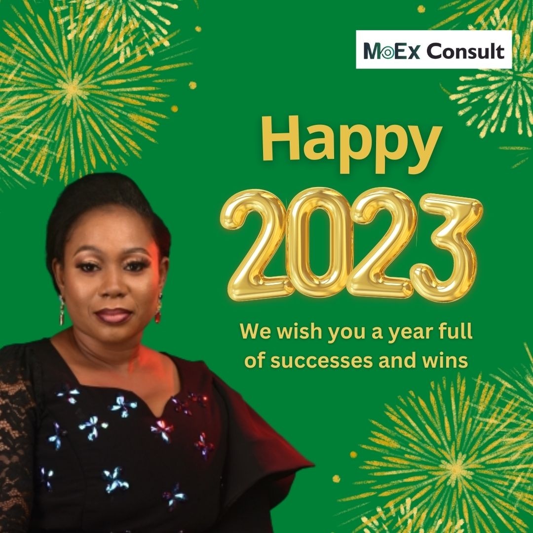As the CEO of Moex Consult, I wish all of our clients, partners, staff, &amp; talent poop members, a very happy new year. Thank you for your trust &amp; support in 2022. My team &amp; I are fully prepared to serve you better. Cheers!

#2023 #recruitment #hiring #nigeria #jobsearch