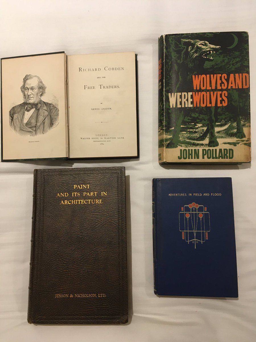 Recent acquisitions from Alnwick’s Barter Books
