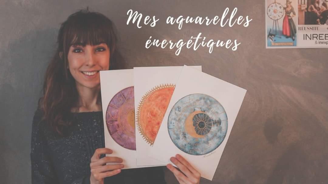 Nouvelle vidéo pour présenter mes aquarelles énergétiques youtu.be/VNuyFKvO-74