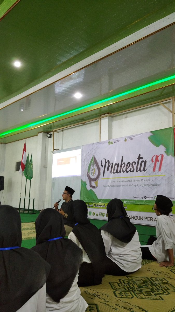 Mari kita awali malam minggu pertama di 2023 dengan Makesta. 

Inframe : 
Makesta PKPT Uluwiyah
MWCNU Mojosari
Sabtu - Minggu, 7-8 Januari 2023