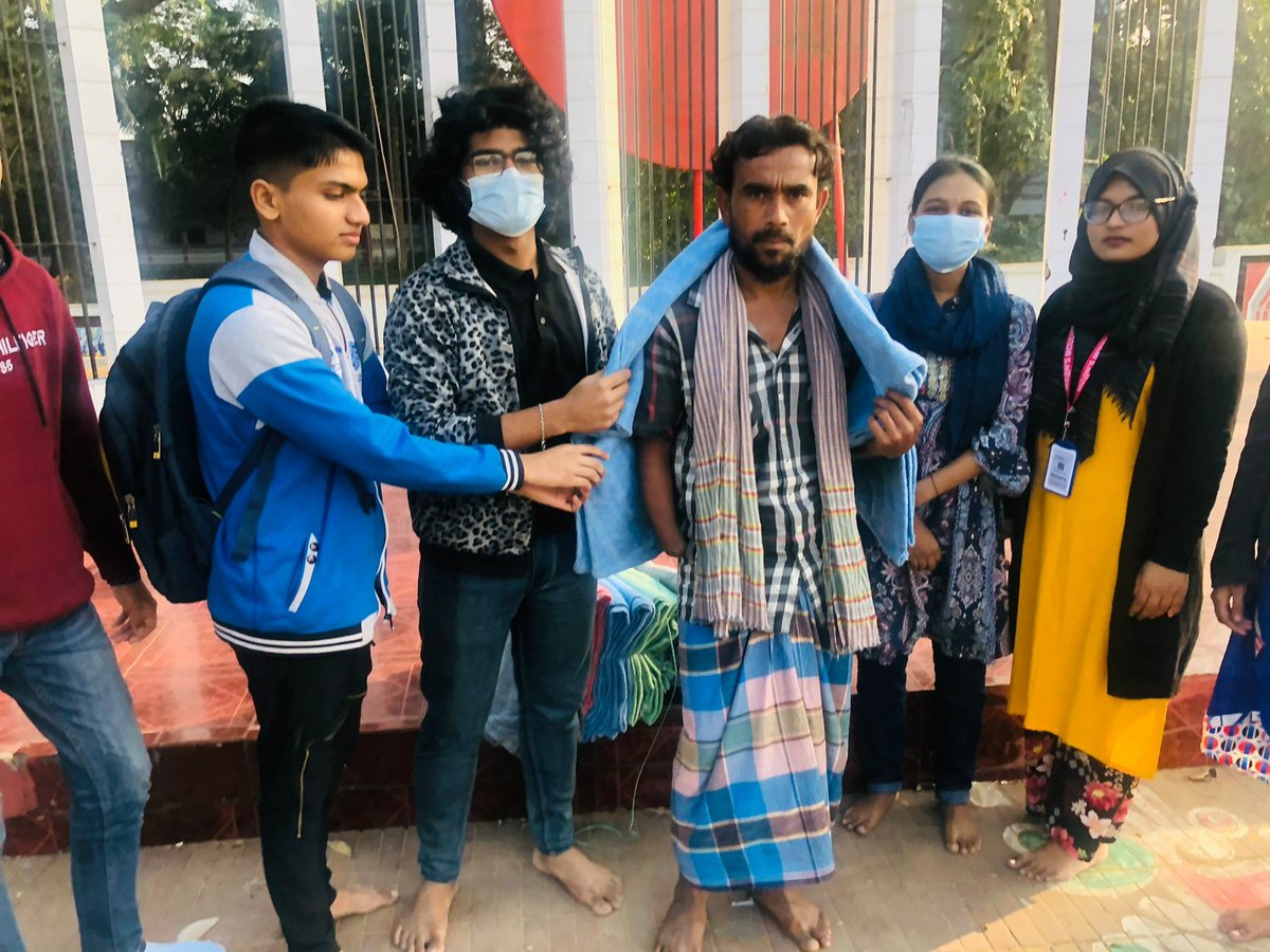 Dipro_Dhar's tweet photo. Winter clothes have been distributed among #Warriors, who are fighting for Their #lives 💫 
@YouthNet4CC 
@SohanBMYP https://t.co/bpGqWOgkX1