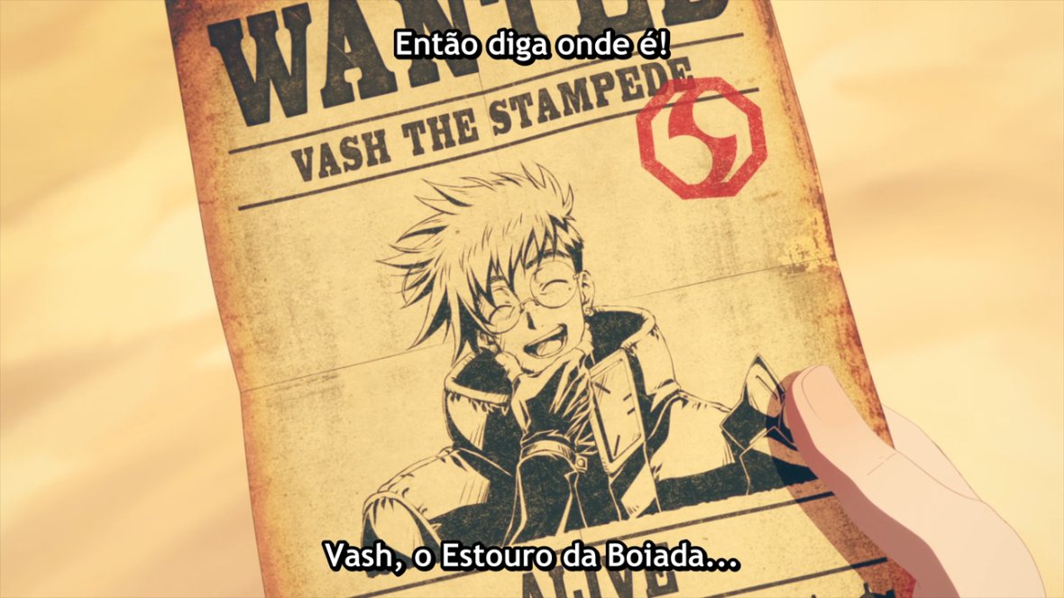 Otakus Brasil 🍥 on X: Vash, o Estouro da Boiada retorna neste