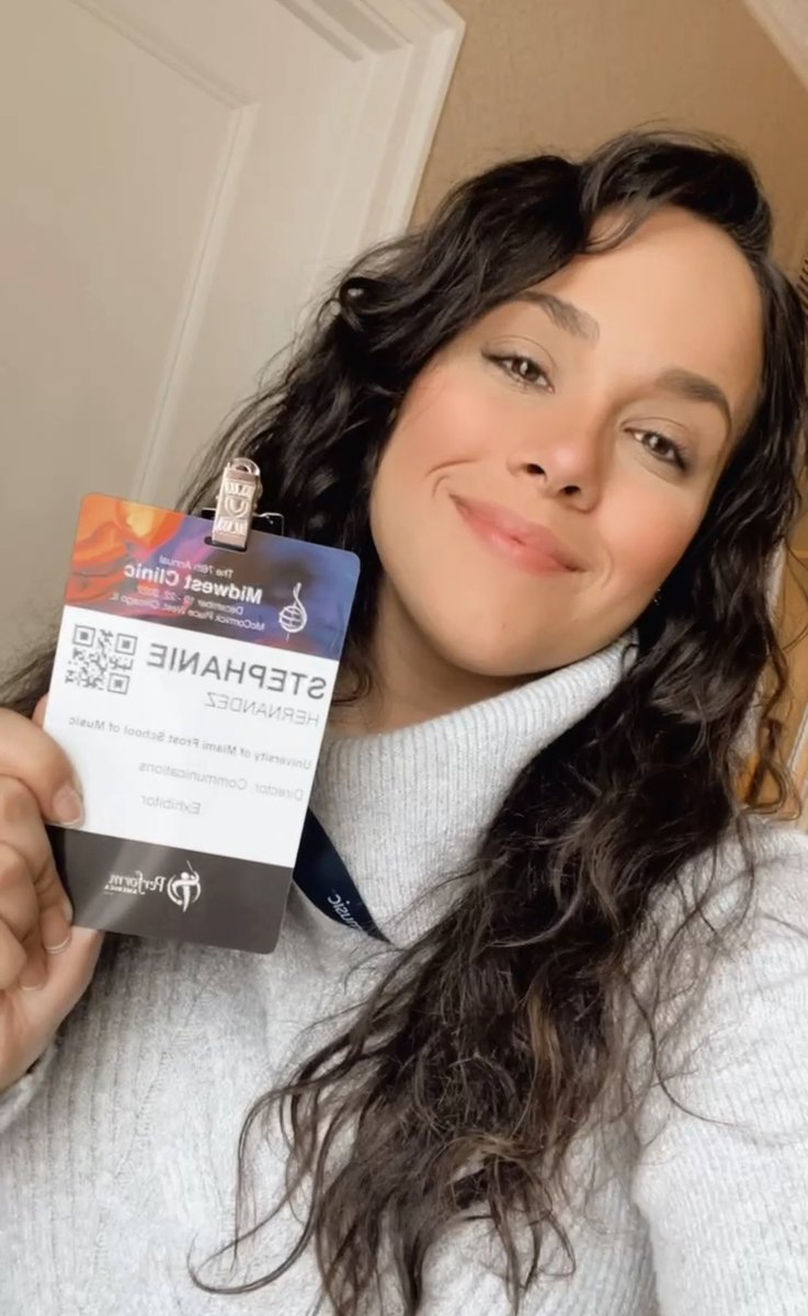 StephaneaSusse's tweet image. International Band and Orchestra Conference is now in the books ✔️ Had a great time at #TheMidwestClinic despite the weather outside being frightful ❄️ Until next year, Chicago!

#WomenInMusic #MusicEd