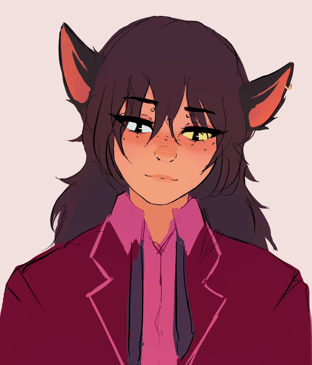 some catra artwork that i was working on last year ^-^