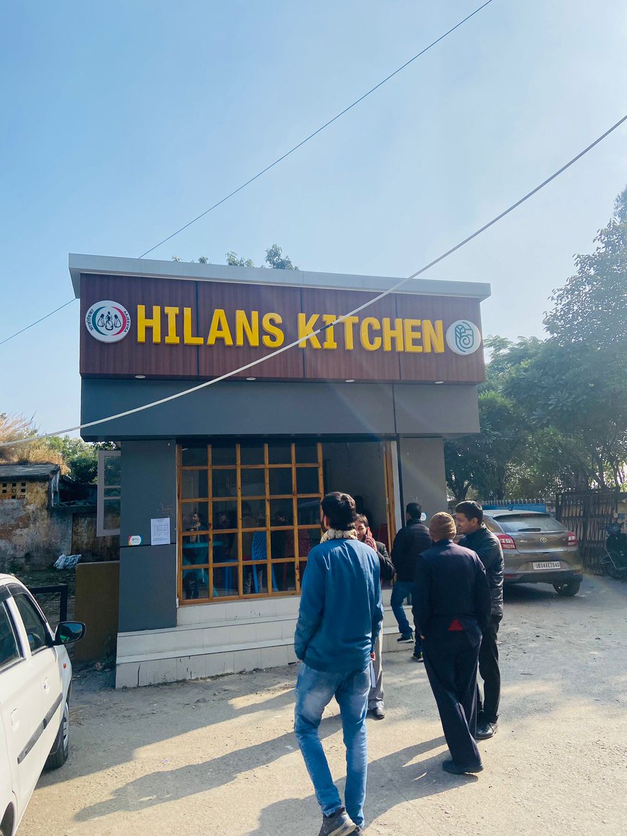 REAPNainital's tweet photo. HILANS Kitchen at Block office Ramnagar is a successful venture having an average monthly turnover of 50K. This type of model can be replicated to other blocks and tourist places.@basava_ias @nitikakh22 @CdoNainital @REAPUttarakhand @REAPNainital @MoRD_GoI https://t.co/K6o7tXFGrG