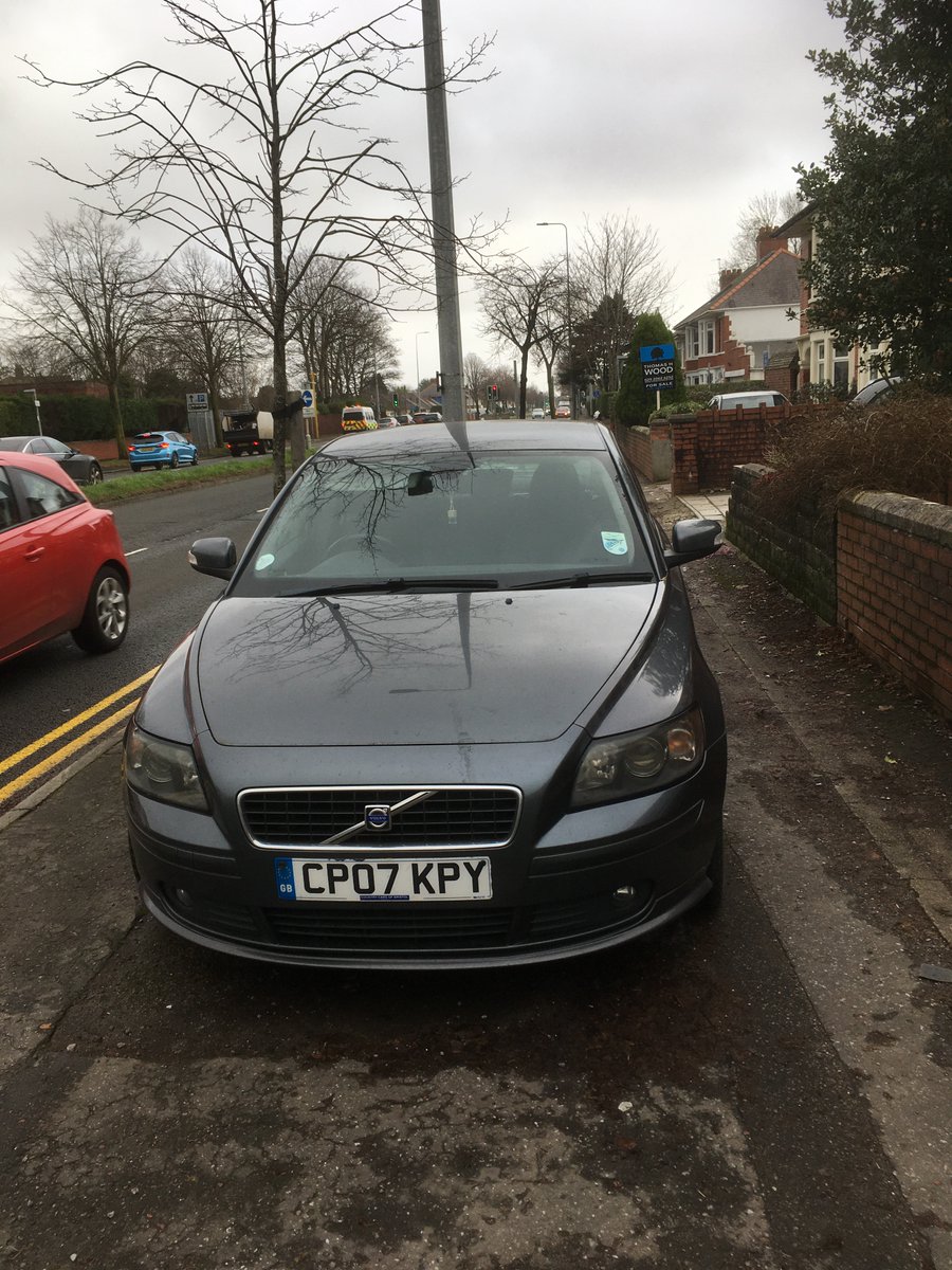 I am fed up with selfish car drivers parking on the pavement. Pavements are for pedestrians, not for those car drivers who believe the have a god given right to park where the like. Here are two examples of ar5ole parking.