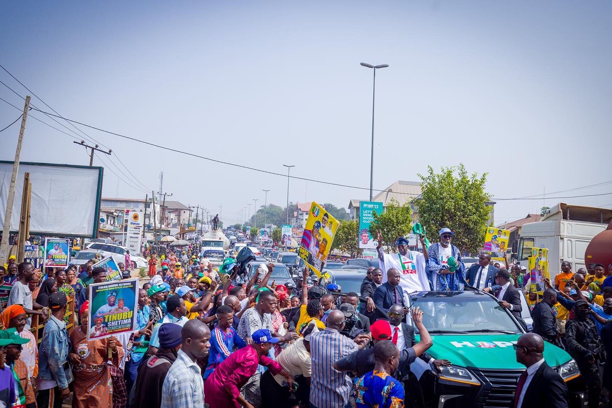 officialABAT's tweet photo. Thank you Ondo for the warm reception 
#RenewedHope23 https://t.co/baBnegZE92