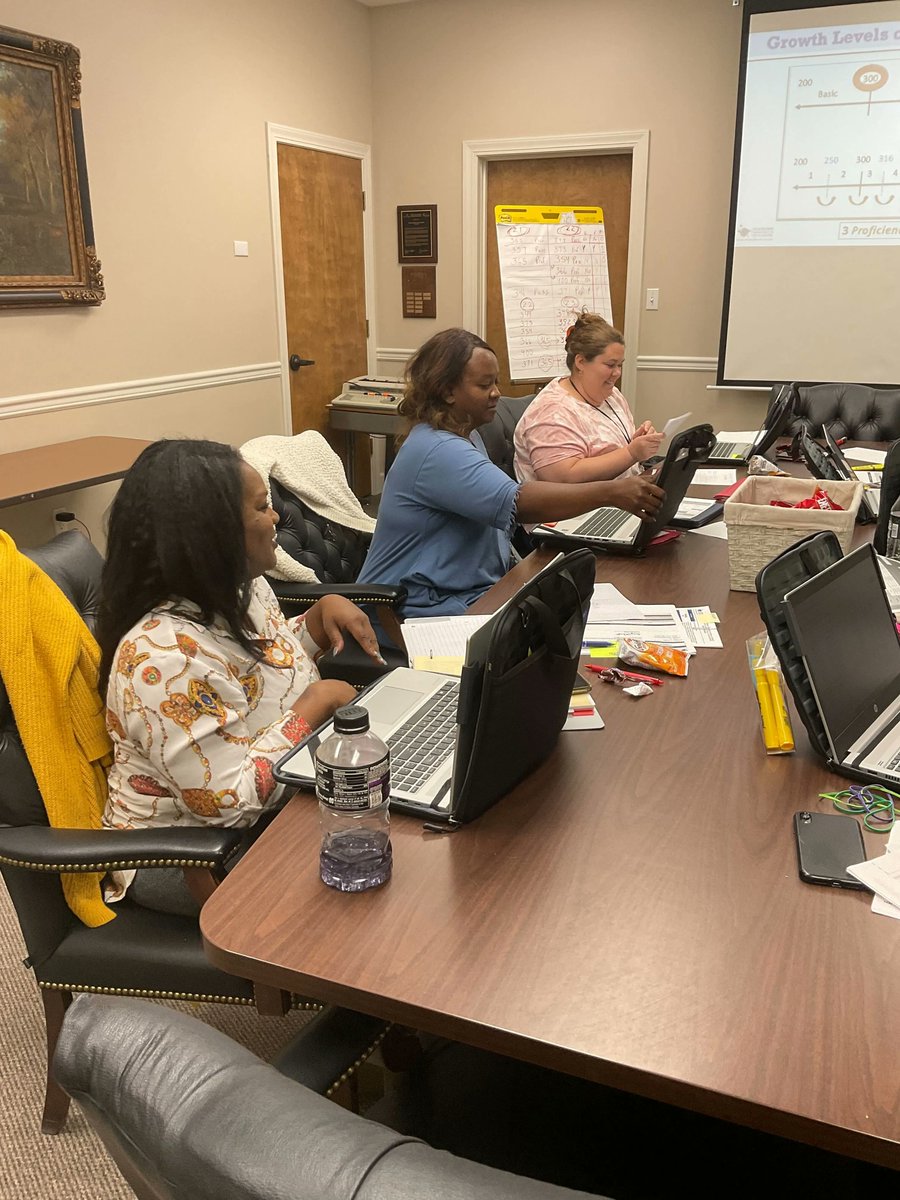 K1Education's tweet photo. With ongoing support from #KidsFirst special education coaches, Amory School District SpEd teachers are learning how SCD students factor into the MDE Accountability Model and are digging into their student MAAP-A scores to calculate growth. #SupportingALLstudents #KidsFirstAlways https://t.co/0Oz4dXW0gU