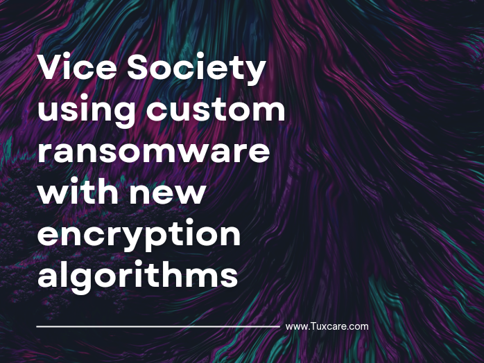 MarlonCTaylor's tweet photo. Researchers from @SentinelOne discovered #PolyVice, a custom #ransomware that employs a reliable #encryption scheme based on the #NTRUEncrypt and #ChaCha20Poly1305 algorithms. Read More:https://t.co/BwemxPp6Rf #TuxCare #Cybersecurity https://t.co/CAoDF2V8ln