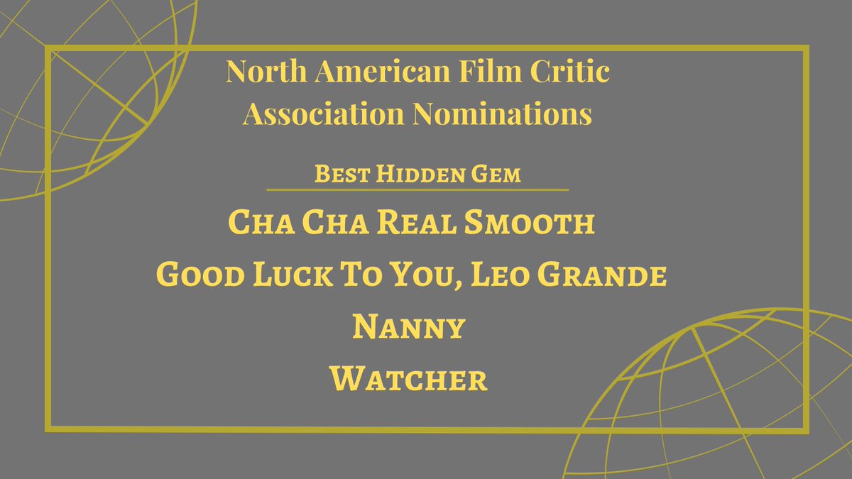 Best Hidden Gem

#ChaChaRealSmooth
#GoodLuckToYouLeoGrande 
#Nanny
#Watcher
