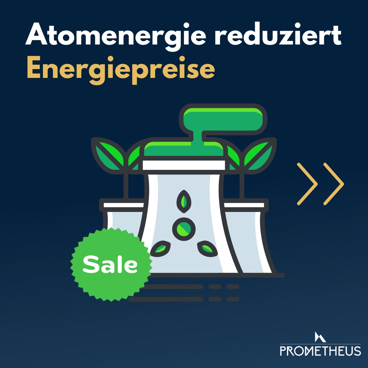 PrometheusInst's tweet image. Aktuell explodieren die Energiepreise. Eine #Laufzeitverlängerung der 3 verbliebenen #akws in Deutschland würde die #Energiepreise im Jahr 2023 um bis zu 4% reduzieren. #Wettbewerb zwischen verschiedenen Energieträgern führt langfristig zu geringeren Preisen für den Konsumenten.