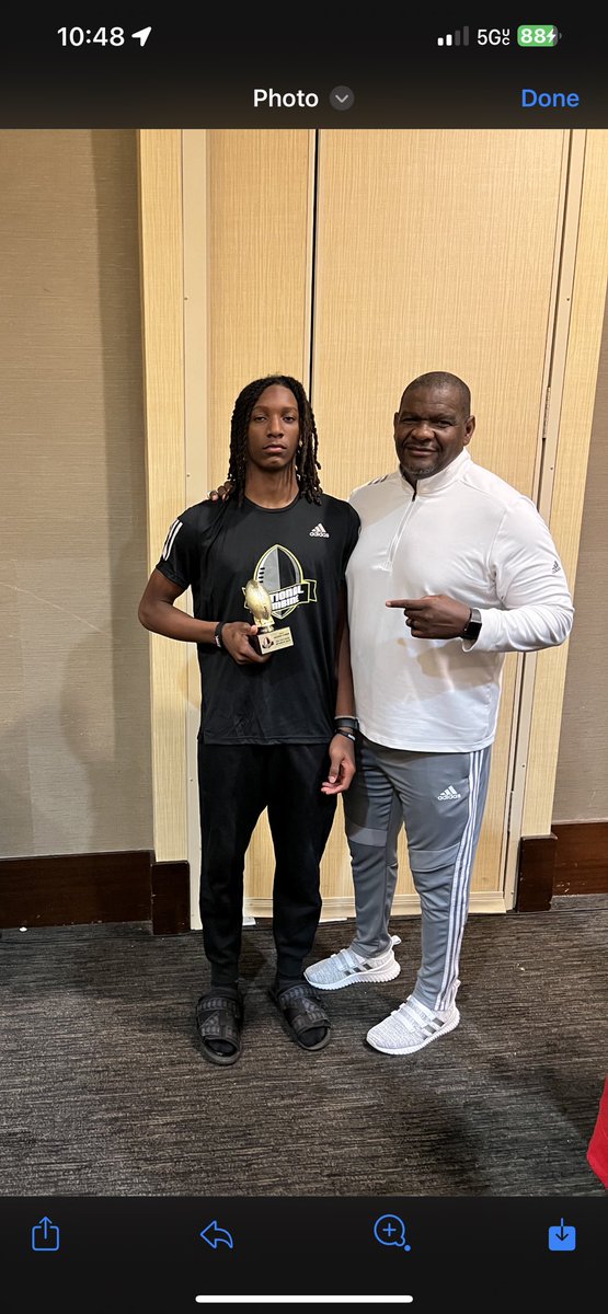 _KadePhillips's tweet photo. Proud to be named Most Outstanding DB at the National Combine. @NationalCombine @Jalil_Johnson21
@BDammone @247Sports @RivalsNick
@TimVerghese @Jackson_dip1
@TheHoustonHero @R_Brauninger @coachanthony46 @Ichabod_CMac6
@HightowerFB @CoachScottTX @CoachStoker_ @BrandonDrumm247 https://t.co/uKAEYnZa8d