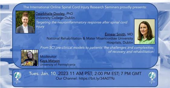 Happy new year folks! We’re back again for our first IOSCIRS session for 2023! Please join us this Tuesday @ 2PM EST for the “Irish special”. Featuring Dr. Eimear Smith @smitheimearm and Dr. Dearbhaile Dooley @D_Dooley1