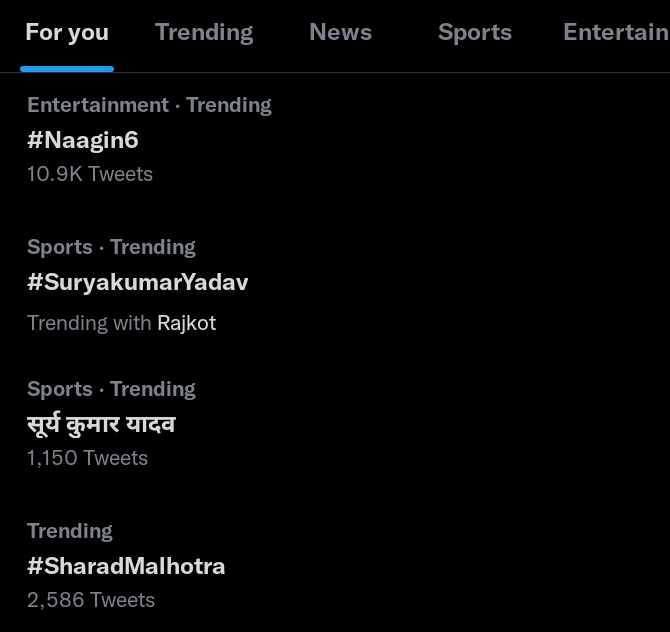 xsmiandude's tweet photo. #SharadMalhotra is trending 🥹🤍 https://t.co/H3FMWUALme
