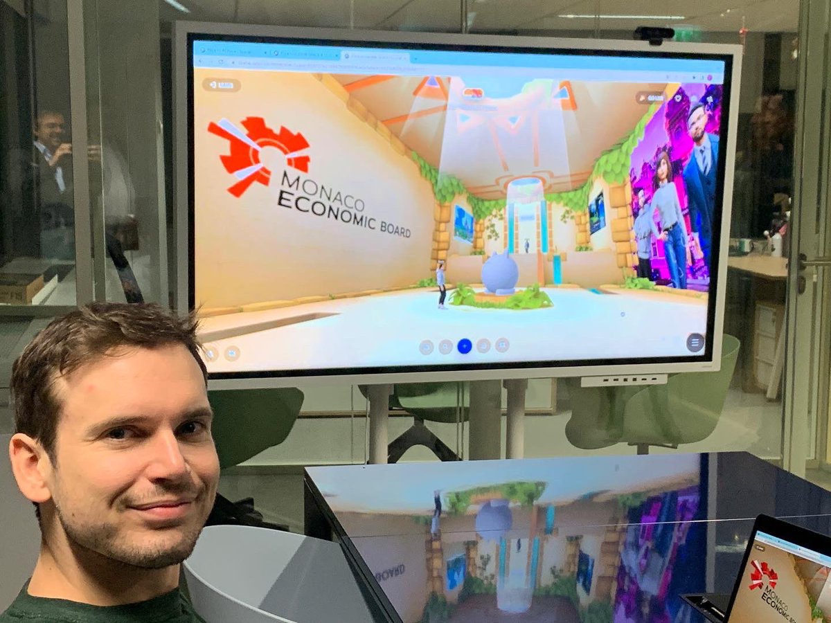 ChrisClavelMC's tweet photo. 🇲🇨🇫🇷 Another superb #Monaco business delegation in #Paris whom I had the pleasure to introduce to the #Winkyverse, an amazing #gaming  and educative #metaverse in the making.
Thank you @winkyverse and @monacoeconomicboard for making it possible ⭐️
#Mainbot #web3 #BlockchainGaming https://t.co/dpJvAKYMMn