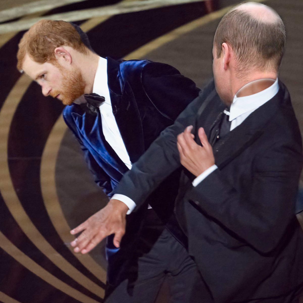 123AllyDee's tweet photo. #WilliamIsABully #Oscars #Siblings #harryandwilliam #williamandharry https://t.co/XWdlI168Tn