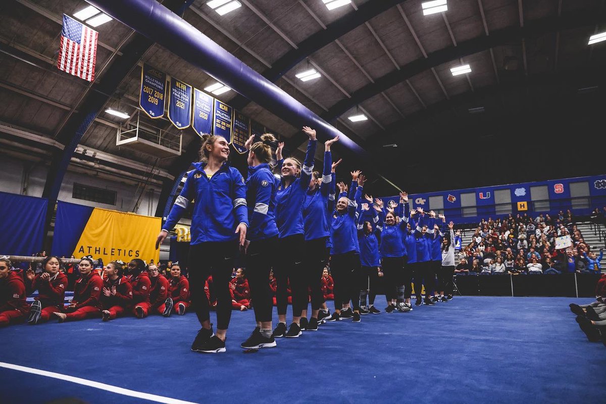Pitt_GYM's tweet photo. In case you missed us last night…
The Panthers set a NEW home opening score in program history…195.950 ⭐️
#H2P | #KeystoneClassic https://t.co/hHysfbfLhb