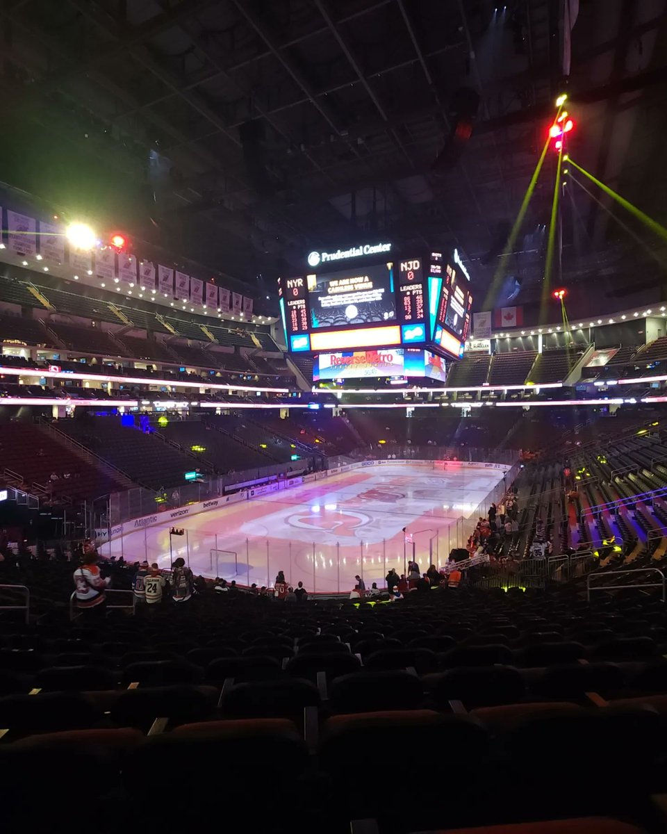 Saturday afternoon at the Rock! #LetsGoDevils!!! 

#PruPics #NYRvNJD #NjDevils #PrudentialCenter #Newark