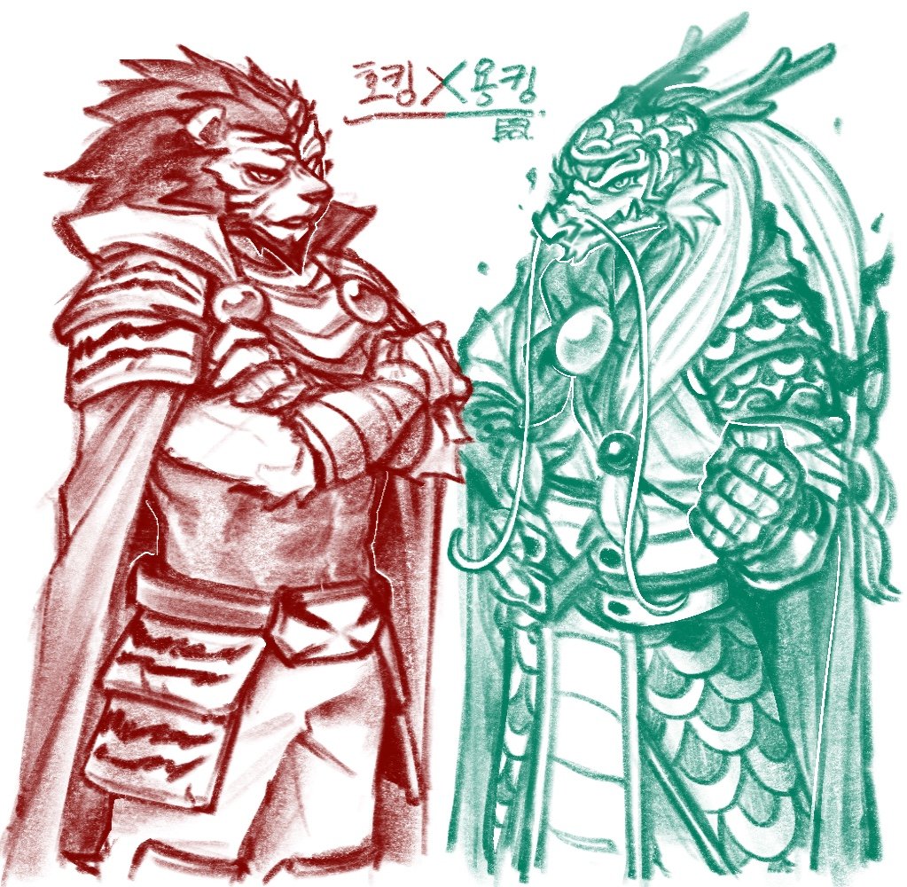 Doddem_draw's tweet photo. 마법천자문 호킹, 용킹 https://t.co/GnaduQjdp5