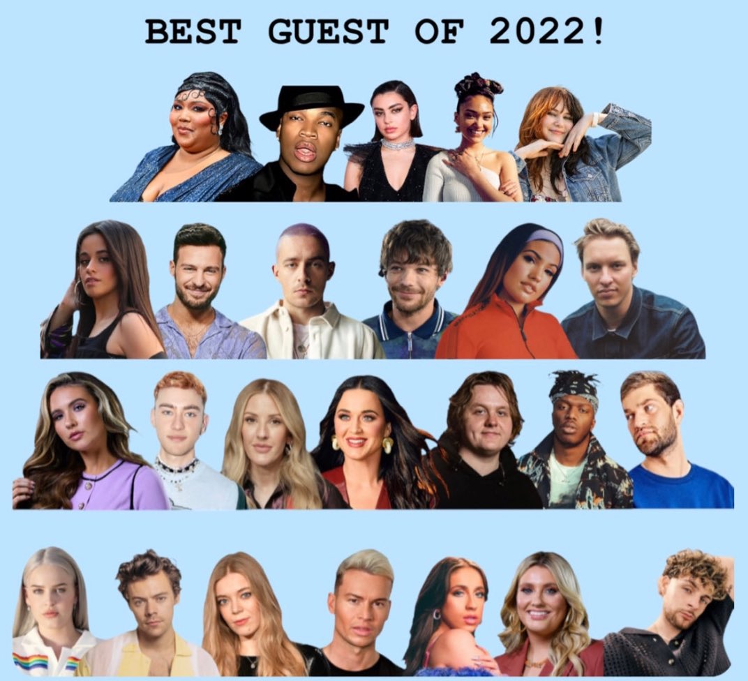 we want to know the best guest of 2022 and crown our campion in ‘The Hits Awards’ 

🗳️vote here - forms.office.com/e/Pdp0trX0Gx