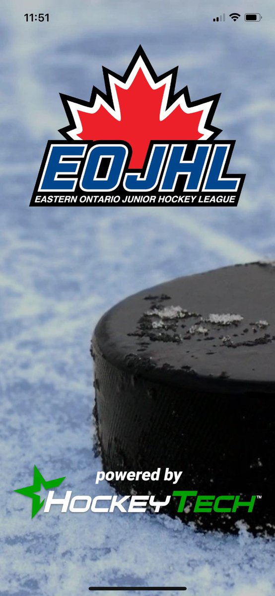 The EOJHL tweet media
