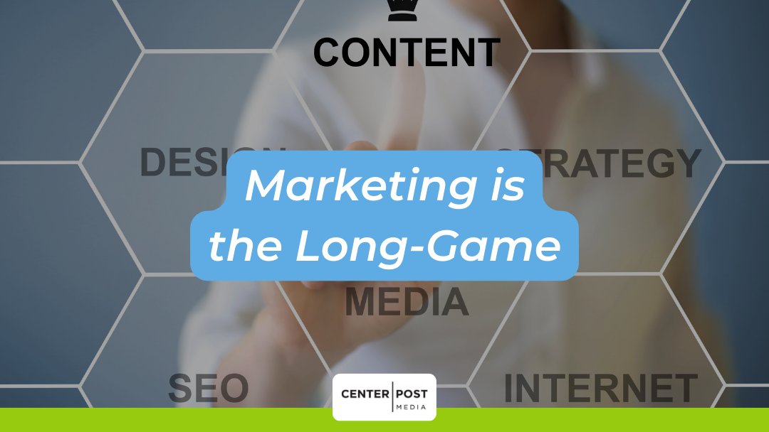 CenterpostMedia's tweet photo. Content Marketing is not an overnight solution. In fact, Marketing, in general, is not a quick fix to your sales problems. So why invest money into marketing? It is about the long-term success of your business. 

Read more: https://t.co/7KAQJqU9f6

#marketing https://t.co/Ksuiu36VCG
