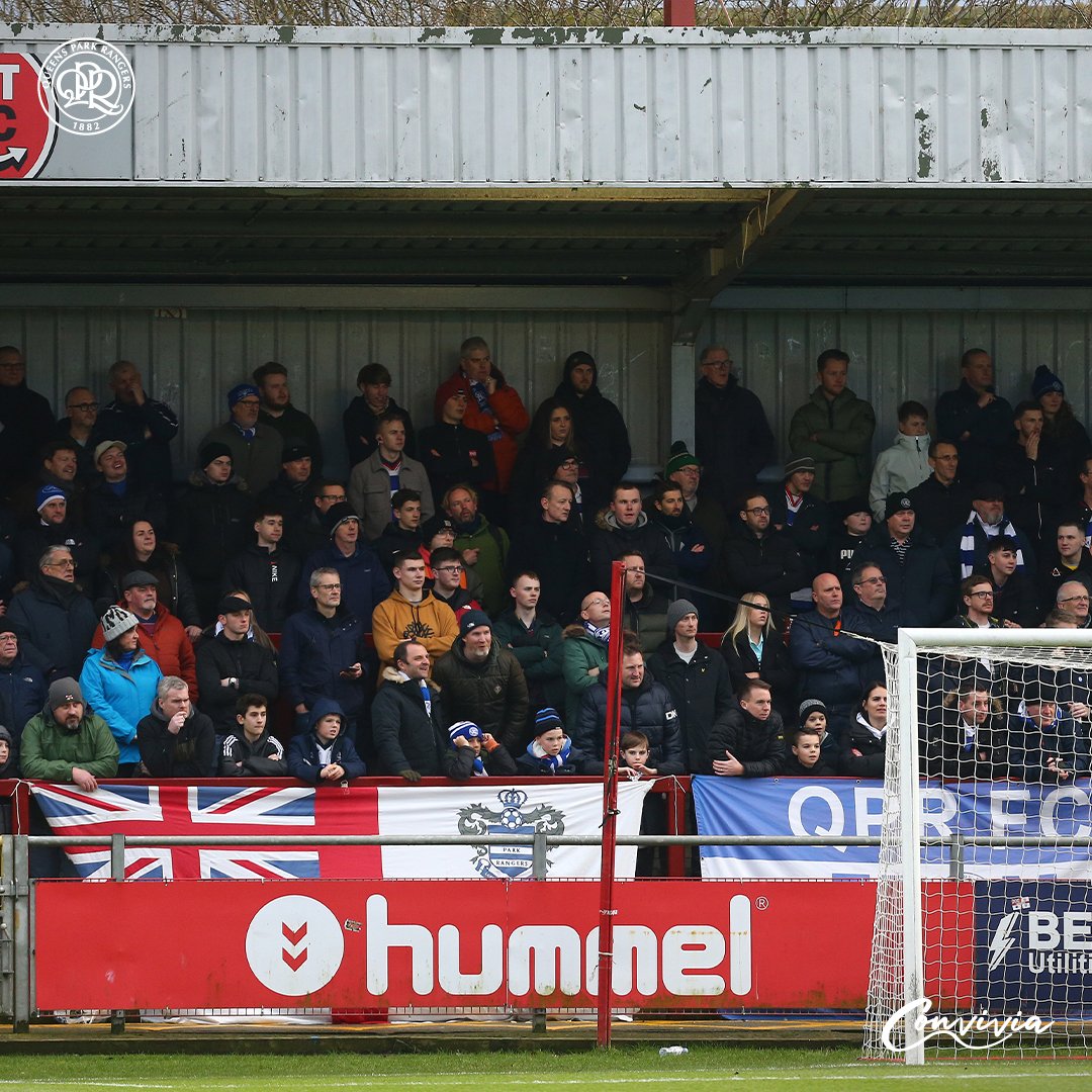 QPR's tweet photo. ๐ฌ๐ข๐จ ๐ ๐ฅ'๐ฆ ๐ค
Thanks to all who made the long trip north ๐
#QPR | #FLEQPR https://t.co/5EBbctIJoz
