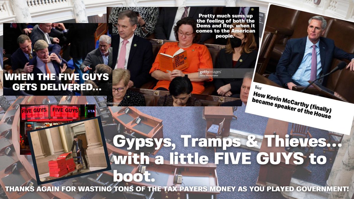 jmadlock's tweet photo. The entire House needs to be cleaned. #HouseSpeaker #thieves #carpetbaggers #cheats #lazy #privileged #waste Not sure if this is the exposure @FiveGuys wanted… https://t.co/3owy0pkF3q