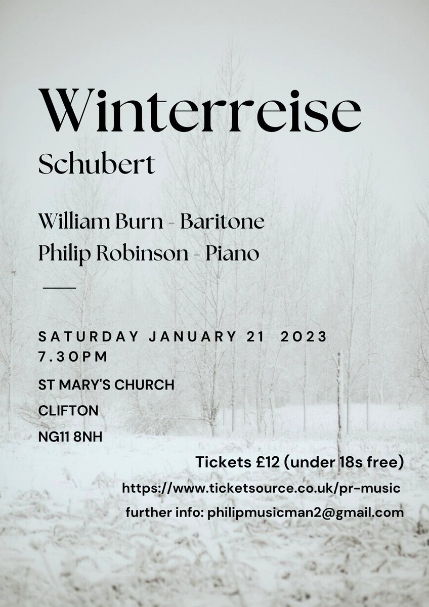 Not long to go until this amazing concert. Particularly exciting as it's in one of #nottinghamshire's most beautiful little churches with a very special acoustic. Tickets available from ticketsource.co.uk/pr-music