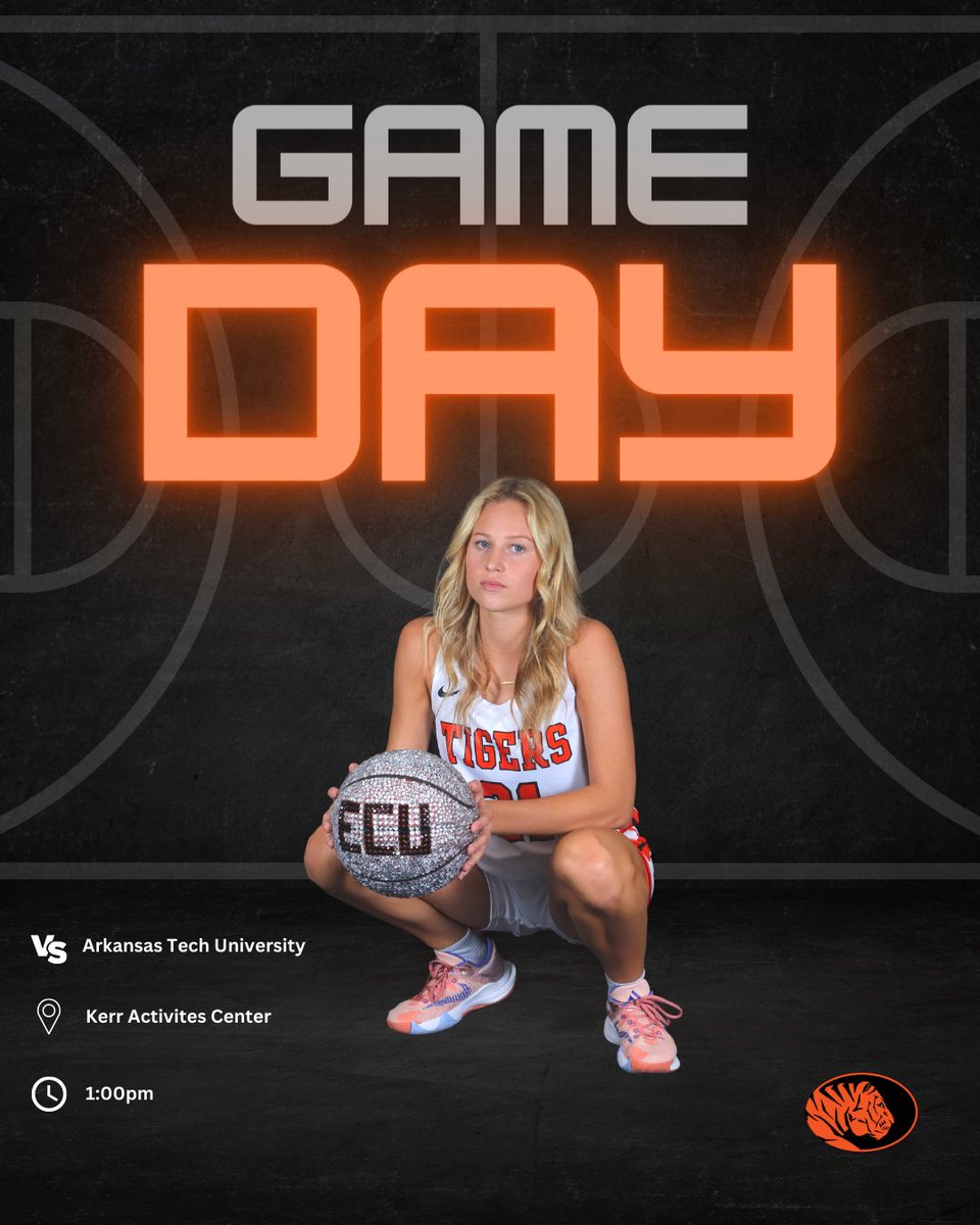 GAMEDAY!

🆚 Arkansas Tech University
⌚️ 1:00pm
💻 adasports.net/xfactor/?B=493…
📻 xfactorradio.net
📊 ecutigers.com/sidearmstats/w…

#GoTigers x #GameDay