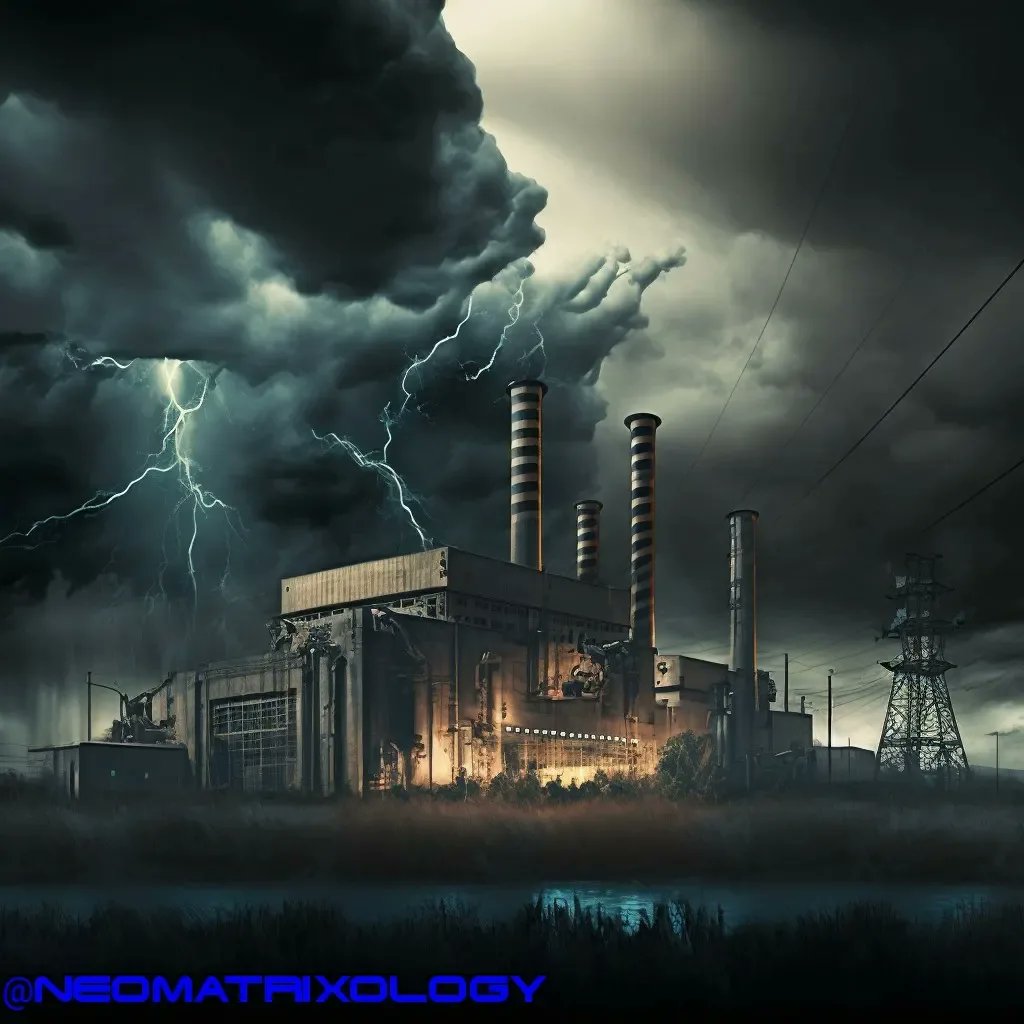 NeoMatrixology's tweet photo. Took a few blood samples for further analysis. Upon exiting the building I realized that the man from the power plant is now following me &amp; Robo-Dogs appear to be following him 🕵🏭🐕
#Matrix #SearchForTheOracle #Berg #BrianJSmith  #MidJourney #MatrixUniverse #AIArt #TheMatrix https://t.co/8xkw7839F4