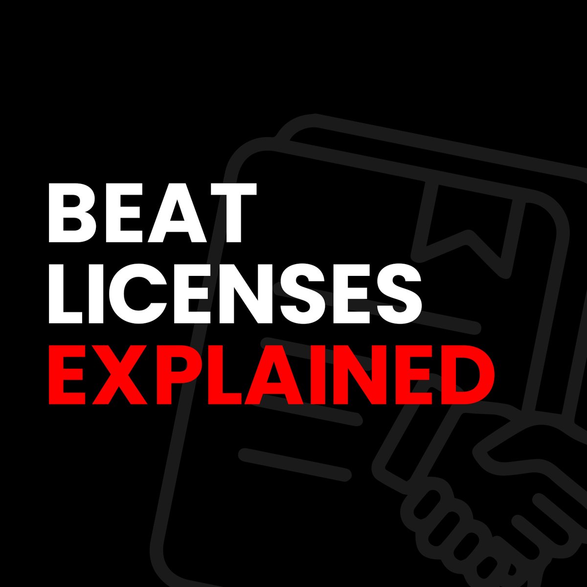 ProducerWhisp's tweet photo. A thread on beat licenses...

1. Non-exclusive
2. Exclusive
3. Beat buyout
4. Sample Clearance

*This thread is not supposed to act as legal advice. We recommend you speak with an entertainment attorney for any questions you may have.* https://t.co/hmG5ej94st