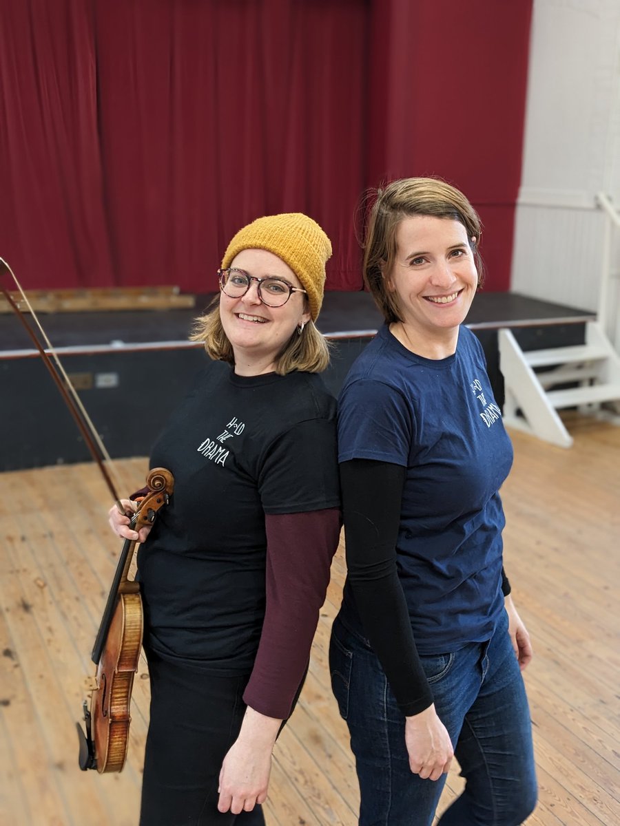 _ThinkingMusic's tweet photo. @AlicePoppleton @francesleith taking on a different role this weekend with @drama_hold on their #IOW residency. Looking forward to Thinking Music being back in schools later this month! https://t.co/UhoYvz2OI1