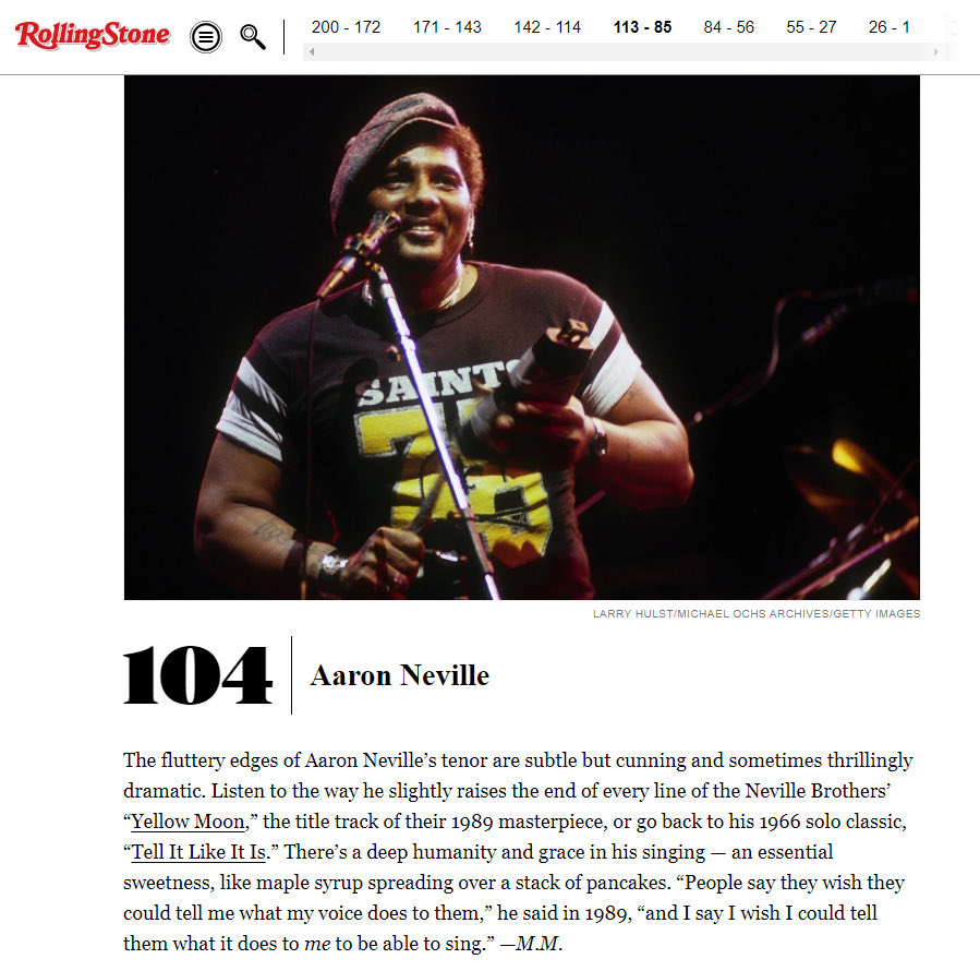 Aaron Neville (@aaronneville) on Twitter photo 