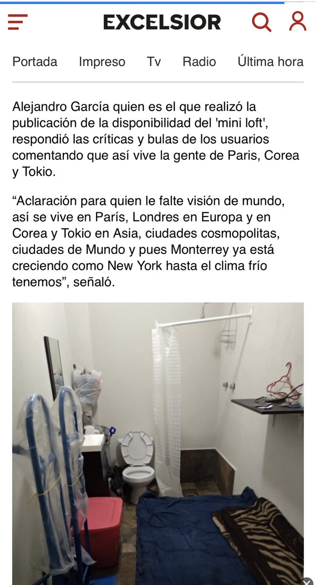 jesmonsi's tweet image. Estimado Alejandro. Quizás si nos falte esa visión de las ciudades cosmopolitas, pero sacrificar esa visión, por una vivienda digna y adecuada creo que no es tema. #Miniloft #Monterrey #NL