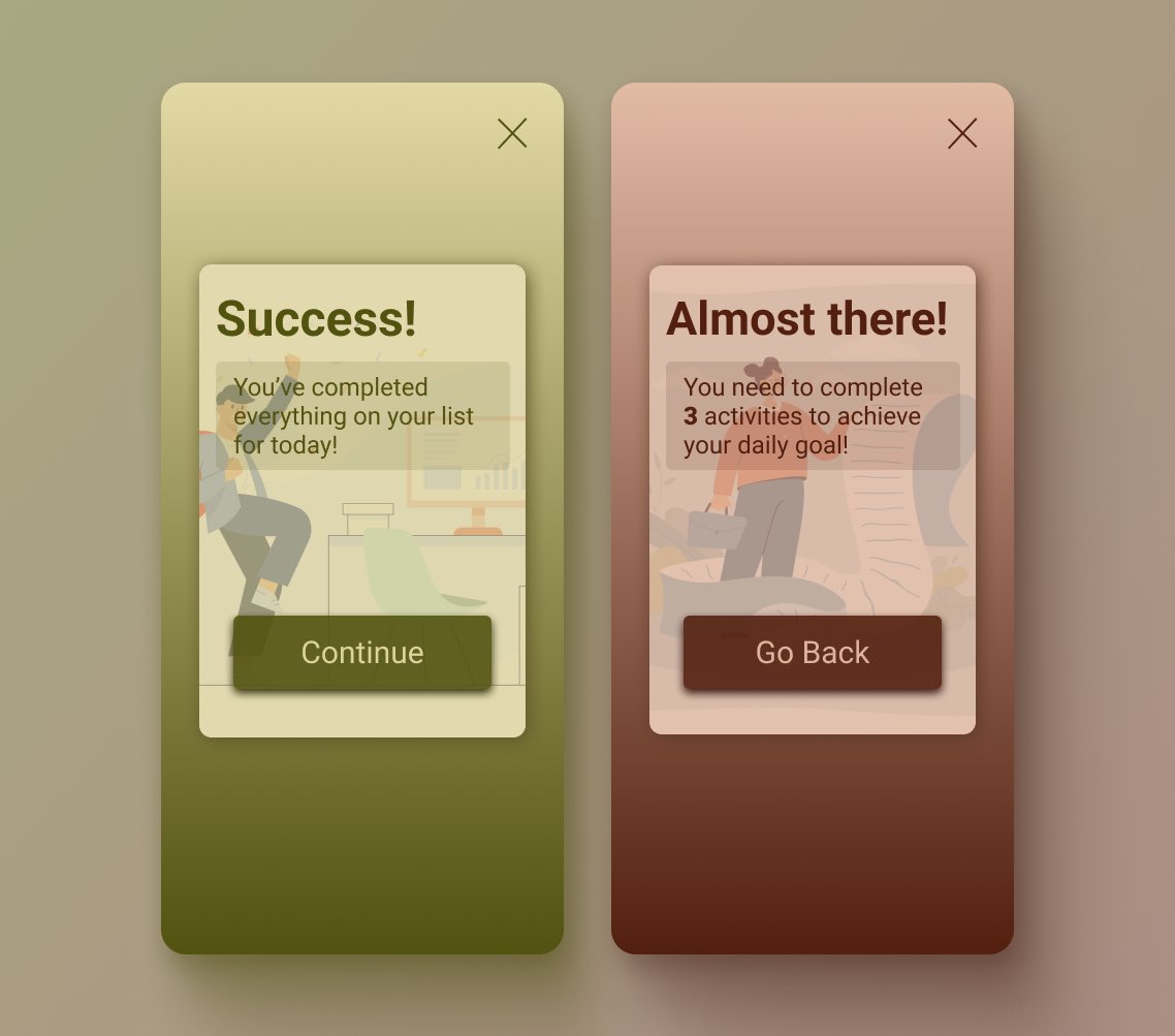 uiux_mk's tweet photo. Designed #success and #error pop-ups.
#UIUXDesigner #uidesign #DailyUI #uiux #errorstate #design https://t.co/bcbHgCOKqc