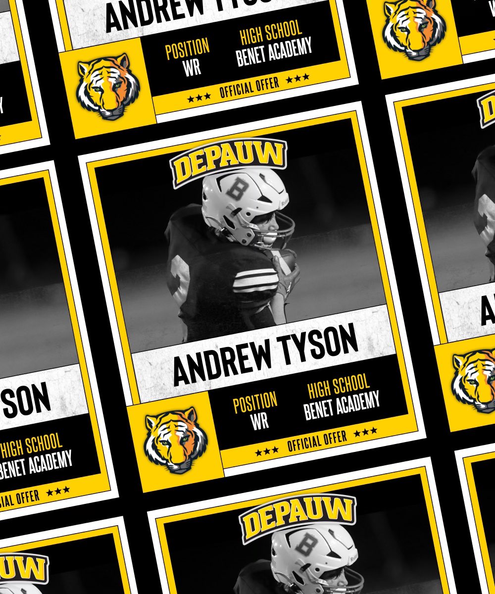 After a great visit and conversation with <a href="/MasonEspinosa1/">Mason Espinosa</a> I am extremely blessed to announce I have received an offer to continue my academic and athletic career at DePauw University! <a href="/BillTakahashi/">Bill Takahashi</a> <a href="/BenetRedwingFB/">Benet Academy Football</a> <a href="/jsdrichardson/">Jeff Richardson</a> <a href="/qbdietz/">Brett Dietz</a>