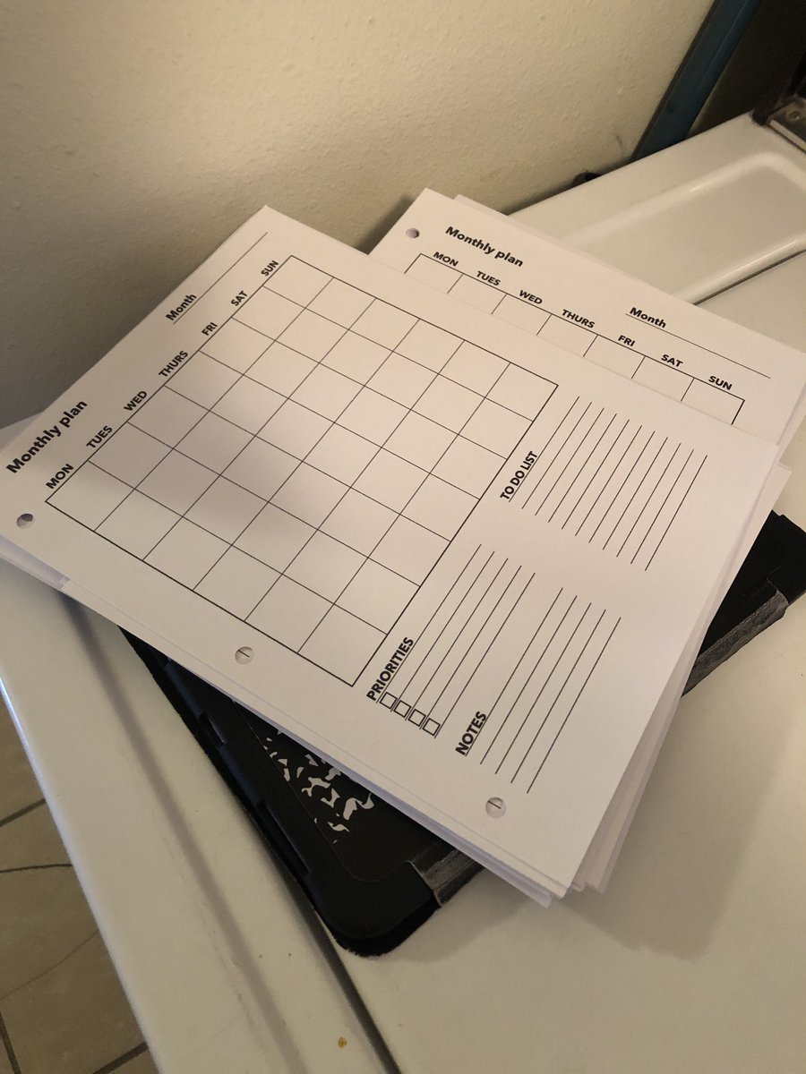 default_player's tweet photo. A week ago, I started to work on a agenda/planner for this year.
This is the prototype. I got super inspired while working on this. I’ll try to clean it up and show it all to you.
It’s super minimal but it should work for me.
#defaultplayer https://t.co/EfAu7bRWH0