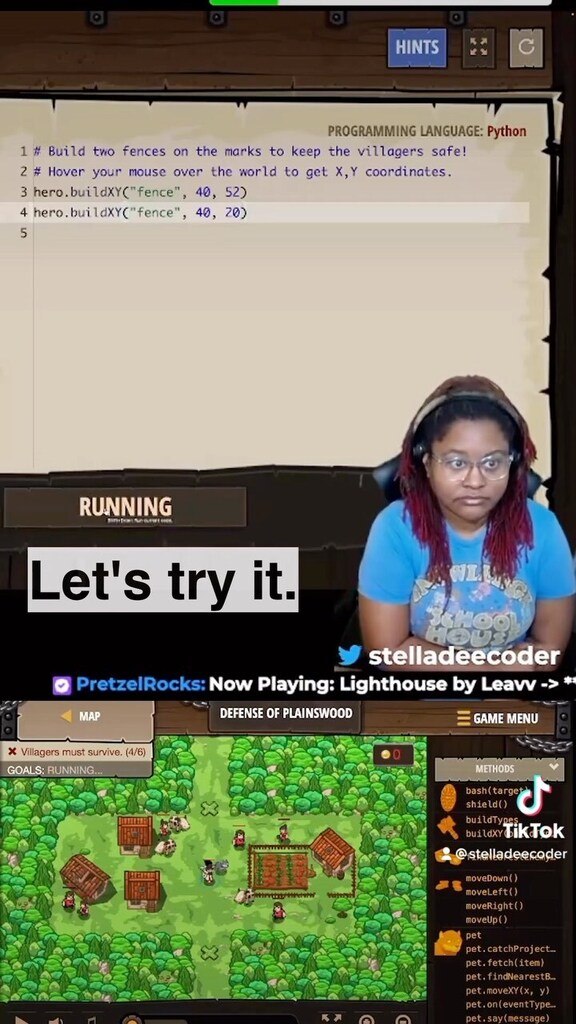 stelladeecoder's tweet image. Well this was complicated lol Can you solve this puzzle? #pythonforbeginners #pythongamedeveloper #codecombat #learncoding #codinglife #blackprogrammer #blackcoder #codergirl