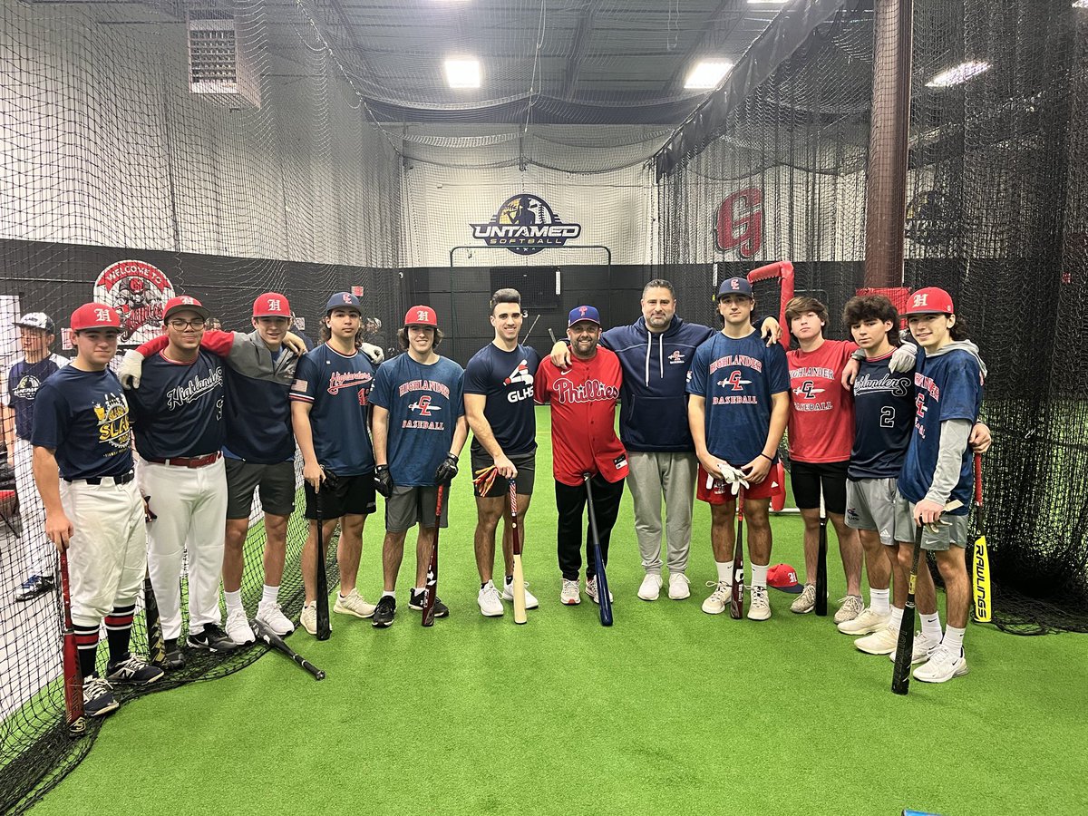 Governor Livingston Baseball (@glhighlanderbb) on Twitter photo Thank you to Kevin Long, hitting coach for the Phillies, for spending time with some of our hitters this weekend at Gamers. <a href="/chrisroof24/">Chris Roof</a> <a href="/Gamers_BA/">Gamers Academy</a> @ Thank you to Kevin Long, hitting coach for the Phillies, for spending time with some of our hitters this weekend at Gamers. <a href="/chrisroof24/">Chris Roof</a> <a href="/Gamers_BA/">Gamers Academy</a> @