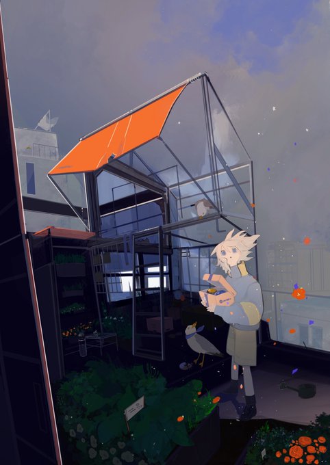 「watering can window」 illustration images(Latest)