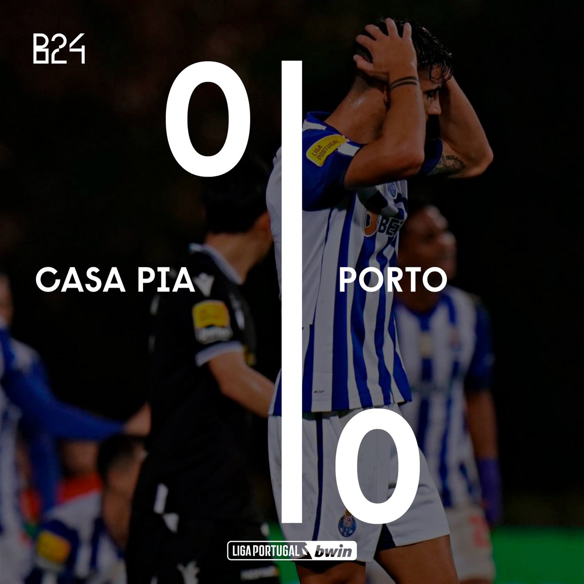 Casa Pia, a jogar com 10, segura o empate contra o Porto!