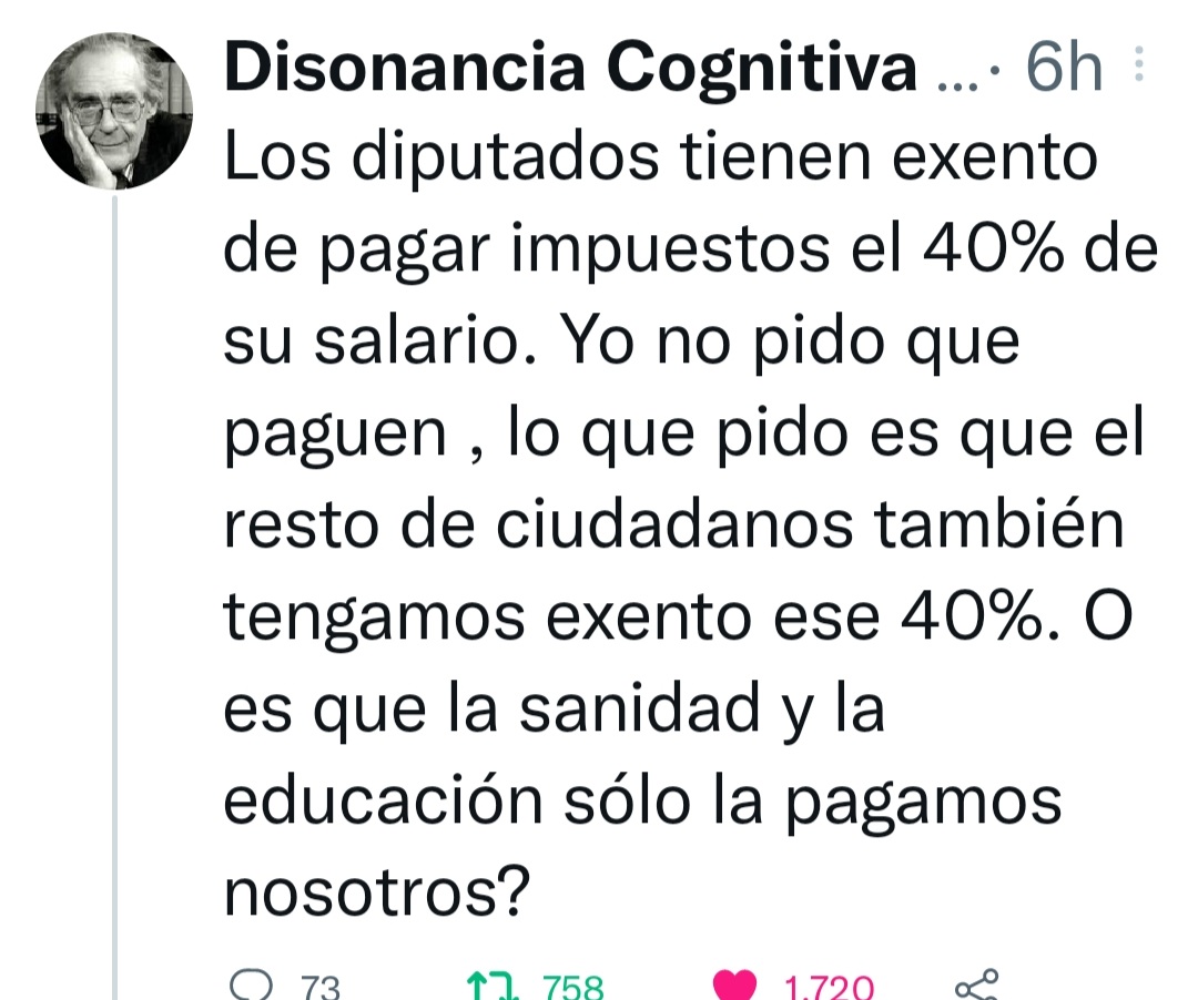 RebecaEcheberri's tweet image. Y así con todos esos inutiles que están arruinando España
Regenerar la politica empezando de nuevo. TODOS fuera y no salvo a ninguno
En Plandemia &quot;dieron ejemplo&quot;
Y ahora siguen...
Y ninguno renuncia 
No hay dignidad ni honradez.
#HayQueEcharlos 
#ControlALosPoliticos 
@abc_es